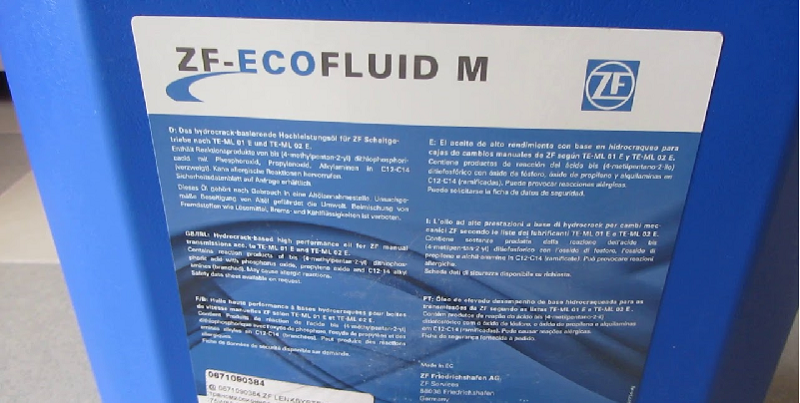 Трансмиссионное масло ZF-Ecofluid M